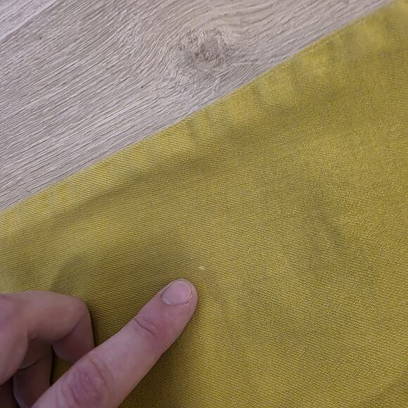 Eileen Fisher Parrot Yellow Skinny Ankle Organic Cotton Casual Mature Jeans 10 - Picture 4 of 11